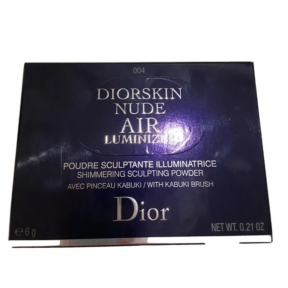 Diorskin Nude Air Luminizer 004 with kabuki brush and case NEW